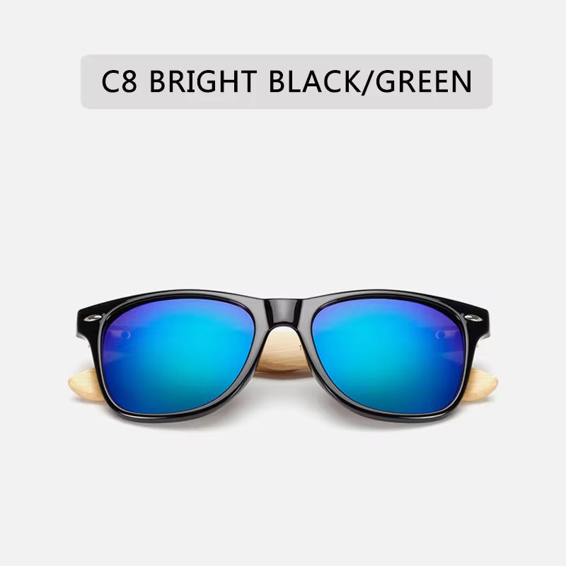 New Bamboo Sunglasses Female Wooden Sunglasses Brand Designer Mirror Original Sunglasses Gafas De Sol De